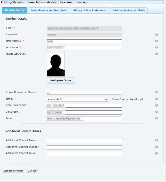 membership administration